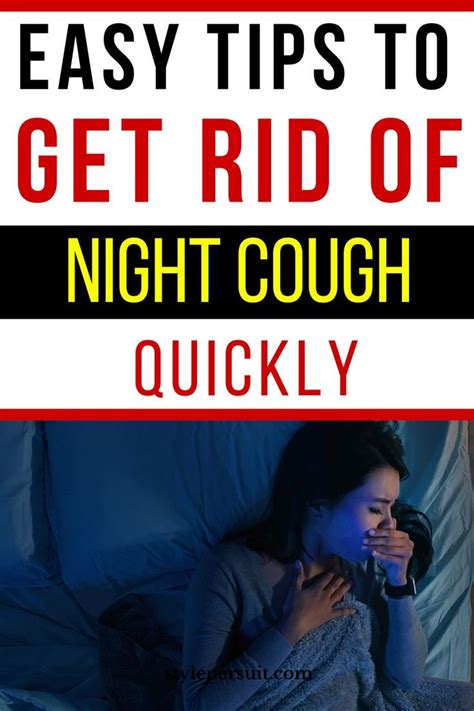 Coughing at Night: How to Stop .